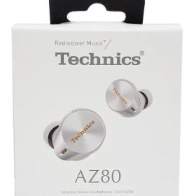 【Panasonic】【訳あり未使用品】パナソニック『Technics ワイヤレスステレオインサイドホン シルバー』EAH-AZ80-S 音響機器 1週間保証【中古】