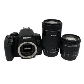 CANON EOS Kiss X10i EF-S 18-55mm F4-5.6/55-250mm F4-5.6 ダブルズームキット キャノン 中古 F10988226