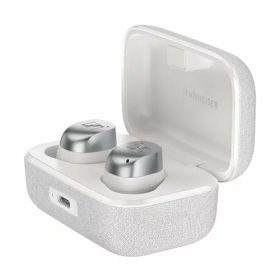 ゼンハイザー Sennheiser ワイヤレスイヤホン MOMENTUM True Wireless 4 [White Silver][ラッピング可] R-LOGI