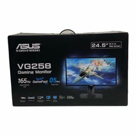 【中古】ASUS◆PCモニター・液晶ディスプレイ VG258QR [24.5インチ ブラック]/24インチ/ワイド型【パソコン】