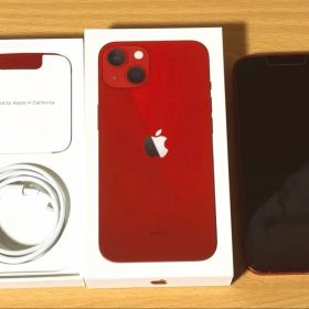 Apple iPhone13 レッド 128GB 本年 SIMフリー