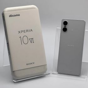 【箱付き中古A】Xperia 10 VI SO-52E ホワイト SIMフリー 白ロム