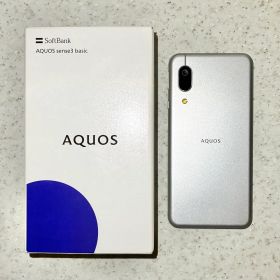 AQUOS sense3 basic 907SH 32G シルバー