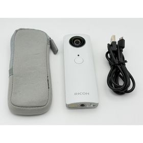 リコー(RICOH)の【極上美品】RICOH THETA m15 ホワイト リコー シータ(コンパクトデジタルカメラ)