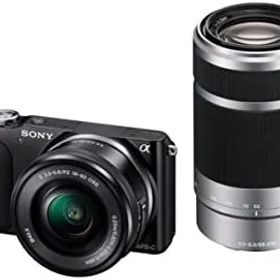 SONY ミラーレス一眼 NEX-3N ダブルズームレンズキット E PZ 16-50mm F3.5-5.6 OSS ＋ E 55-210mm F4.5-6.3 OSS付属 ブラック NEX-3NY B