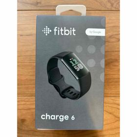 フィットビット(Fitbit)の未開封Fitbit Charge 6 Obsidian Black アルミニウム(その他)