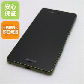 アローズ(arrows)の良品中古 F-01K モスグリーン 本体 白ロム M111(スマートフォン本体)
