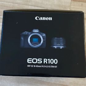 週末まで出品CanonEOSR100RF-S18-45mm Kit レンズキット