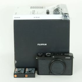 [良品 | シャッター数160回｜バッテリー2個付] FUJIFILM X-E4 [ボディ ブラック] | FUJIFILM Xマウント