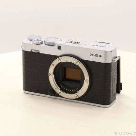 ソフマップ 〔中古品〕 FUJIFILM X-E4 ボディ シルバー【297】