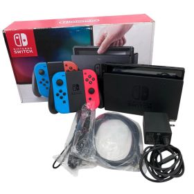 186000 動作確認済み Nintendo Switch HAC-001 本体 箱付き 初期化済み