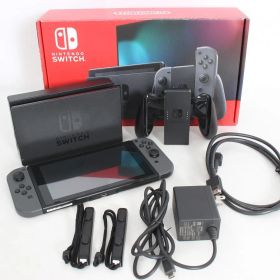 【美品】Nintendo Switch HAD-S-KAAAA バッテリー強化版 グレー ニンテンドースイッチ HAD-S-JXE-C3 本体