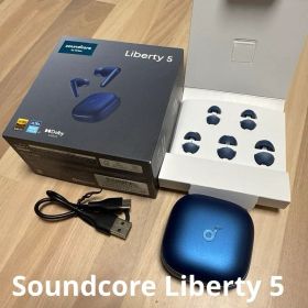 Soundcore Liberty 5 ワイヤレスイヤホン ブルー