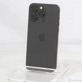 ソフマップ 〔中古品〕 iPhone15 Pro Max 256GB ブラックチタニウム MU6P3J／A SIMフリー【349】