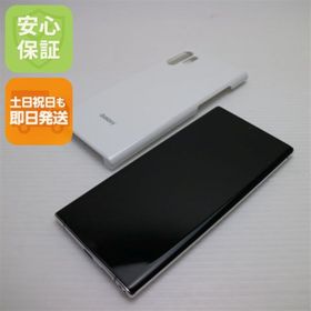 サムスン(SAMSUNG)の新品同様 SC-01M オーラホワイト スマホ 白ロム M111(スマートフォン本体)