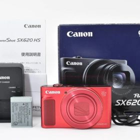 ★新品級★ キヤノン CANON PowerShot SX620 HS レッド コンパクトデジタルカメラ OB3838 #3375