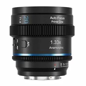 【中古】［非常に良い］SIRUI 20mm T1.8 1.33X アナモフィックレンズ S35 オートフォーカスレンズ（Xマウント対応） X-A/X-E/X-T/X-PROシリーズ/X-H2/H2S/X-S10/20-ブル