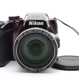 ニコン NIKON COOLPIX B500 プラム 《動作確認済・レンズキャップ付》 コンパクト デジタル カメラ #A0993