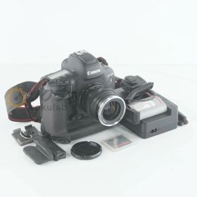 【中古】[PG]8日保証 シャッター87000以下 CANON EOS-1D X Mark II DS126561 デジタル一眼レフカメラ ボディ レンズ Titanar A 25 [07898-0004]