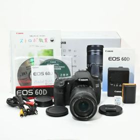 ＜良品＞ Canon デジタル一眼レフカメラ EOS 60D レンズキット｜EF-S18-135mm F3.5-5.6 IS STM 付属｜シャッター数21,316枚｜動作確認済