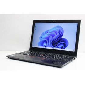 ノートパソコン Windows11 中古 Lenovo ThinkPad X280 第8世代 Core i5 メモリ8GB SSD256GB 軽量 コンパクト カメラ