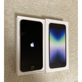 iPhone SE 3 (第3世代）SE3 SIMフリーバッテリー100%(スマートフォン本体)