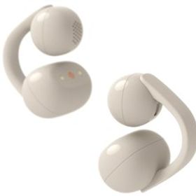 SONY LinkBuds Clip WF-LC900 (C) ワイヤレスイヤホン [グレージュ][ラッピング可]