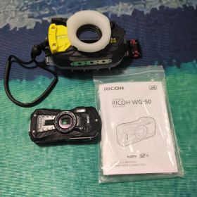 RICOH WG-50 デジタルカメラ リコー ダイビング 防水 DX-6G