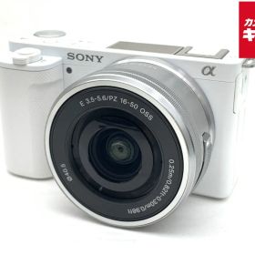 【中古】 【美品】 ソニー VLOGCAM ZV-E10 パワーズームレンズキット ホワイト [ZV-E10K W]