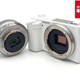 【中古】 【並品】 ソニー VLOGCAM ZV-E10 パワーズームレンズキット ホワイト [ZV-E10K W]
