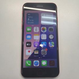 訳あり iPhone SE3 64GB レッド 82% リアカメラNG