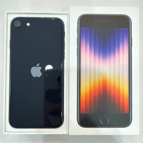 【ジャンク】iPhone SE 第3世代 ミッドナイト 64GB SIMフリー