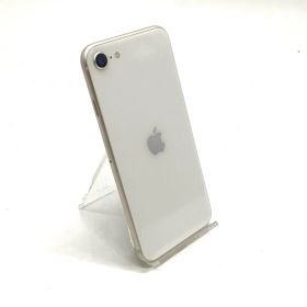 【全額返金保証】【最速発送】 iPhone SE（第3世代） 128GB スターライト au 白ロム 動作確認済 84%