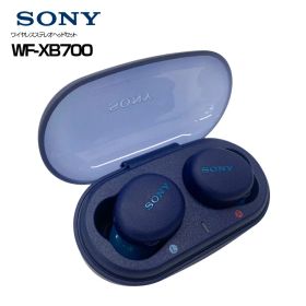 【中古】SONY WF-XB700 完全ワイヤレス ステレオヘッドセット イヤホン 防滴性能 EXTRA BASSサウンド 迫力の重低音 左右同時伝送方式 ブルー 良品