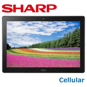 【公式正規品】SHARP タブレット SH-T01L Cellularモデル 約10.1インチ SIMフリー 防水