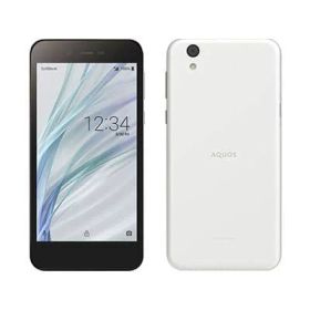 【中古】SHARP Softbank AQUOS sense basic 702SH ホワイト