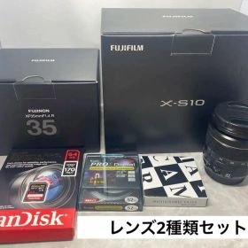 Fujifilm X-S10 ミラーレスカメラ レンズ 2種類セット富士フィルム