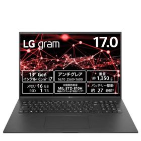 LG gram PC 17インチ 16GB 1TB ノートパソコン ノートPC