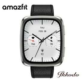 アマズフィット Amazfit アクティブ2 スクエア Active 2 Square スマートウォッチ GPS内蔵 心拍 睡眠 健康管理 AI 音声操作 運動管理 SP170075-C01