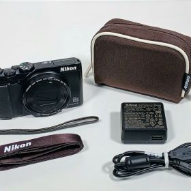 極美品 Nikon COOLPIX A900 ブラック 光学35倍ズーム 4K動画 SDカード32GB ケース付