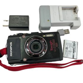 186000 ジャンク品 OLYMPUS オリンパス デジカメ Tough TG-4 BLACK