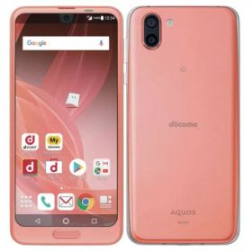 【SIMロック解除済】docomo AQUOS R2 SH-03K Coral Pink SHARP 当社3ヶ月間保証 中古 イオシス