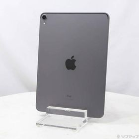 〔中古〕Apple(アップル) iPad Pro 11インチ 64GB スペースグレイ MTXN2J／A Wi-Fi〔297-ud〕