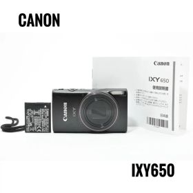 キヤノン CANON IXY650 コンパクトデジタルカメラ ブラック