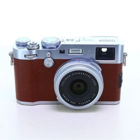フジフイルム(富士フイルム)の【中古】(フジフイルム) FUJIFILM X100F ブラウン(コンパクトデジタルカメラ)