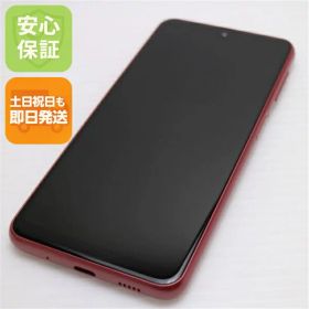 【中古】安心保証 超美品 Galaxy A23 5G SCG18 レッド スマホ 中古土日祝発送