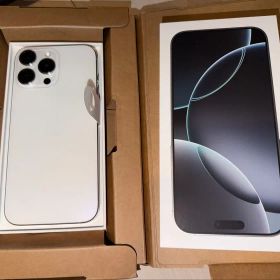 iPhone 16pro max, 1TB, SIMフリー, ホワイトチタニウム