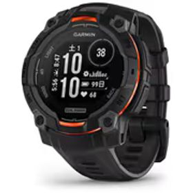 ガーミン GARMIN Instinct 3 Dual Power （インスティンクト スリー デュアル パワー）45mm Black （ブラック）シリコンバンド Suica対応 タフネスGPSスマートウォッチ 010-02934-30