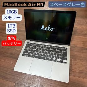 MacBook Air M1 16GB 1TB バッテリー97% 本体のみ 美品
