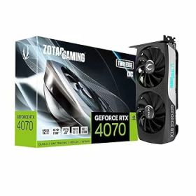 【中古】ZOTAC GAMING GEFORCE RTX 4070 Twin Edge OC グラフィックスボード ZT-D40700H-10M VD8484